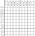 Nonogram #1101 20 x 20