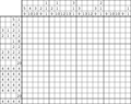 Nonogram #1597 16 x 20