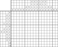 Nonogram #1622 13 x 17