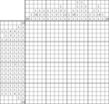 Nonogram #1630 20 x 20