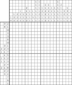 Nonogram #1672 20 x 20