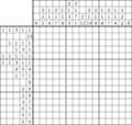 Nonogram #1714 15 x 15
