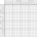 Nonogram #1800 20 x 20