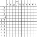 Nonogram #1806 10 x 10