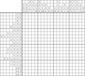 Nonogram #1852 20 x 20