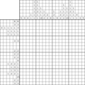 Nonogram #1863 20 x 20