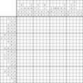 Nonogram #1872 20 x 20