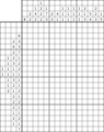 Nonogram #1879 20 x 15
