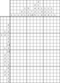 Nonogram #1883 20 x 15