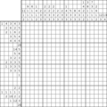 Nonogram #1899 20 x 20