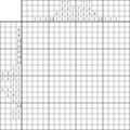Nonogram #1912 20 x 20