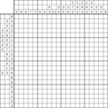 Nonogram #1985 20 x 20