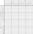 Nonogram #2097 20 x 20