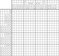 Nonogram #2105 20 x 20