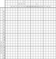 Nonogram #2121 20 x 20