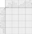 Nonogram #2216 20 x 20