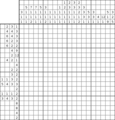 Nonogram #2423 20 x 20