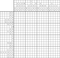 Nonogram #2509 20 x 20