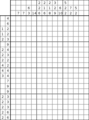 Nonogram #2523 20 x 15