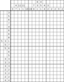 Nonogram #2567 20 x 15