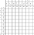 Nonogram #2607 20 x 20