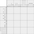 Nonogram #2621 20 x 20