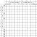 Nonogram #2622 20 x 20