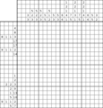 Nonogram #2645 20 x 20