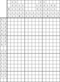 Nonogram #2660 18 x 15