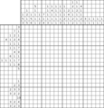 Nonogram #2707 20 x 20