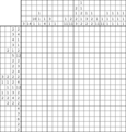 Nonogram #2733 20 x 20