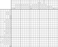 Nonogram #2734 20 x 25
