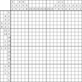 Nonogram #2856 20 x 20