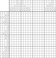 Nonogram #2893 20 x 20