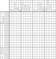Nonogram #2956 20 x 20