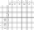 Nonogram #2958 20 x 20