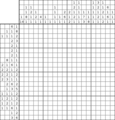 Nonogram #2978 20 x 20