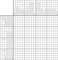 Nonogram #3021 20 x 20