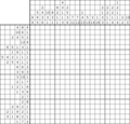 Nonogram #3023 20 x 20