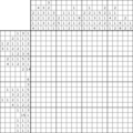 Nonogram #3040 20 x 20
