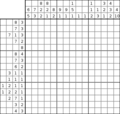 Nonogram #3055 15 x 15