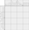 Nonogram #3111 20 x 20