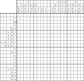 Nonogram #3312 20 x 20