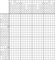 Nonogram #3433 20 x 20