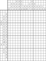 Nonogram #3603 20 x 15