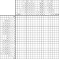 Nonogram #3607 20 x 20
