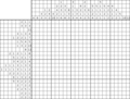 Nonogram #3621 20 x 25