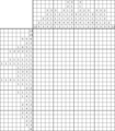 Nonogram #3633 25 x 20