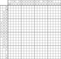 Nonogram #3721 20 x 20