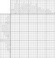Nonogram #3837 25 x 25